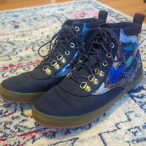 Keds x Rifle Paper Co. Scout water-resistant boots, size 7
